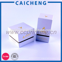 Recyclable Feature and Art Paper Type perfume cosmetic box